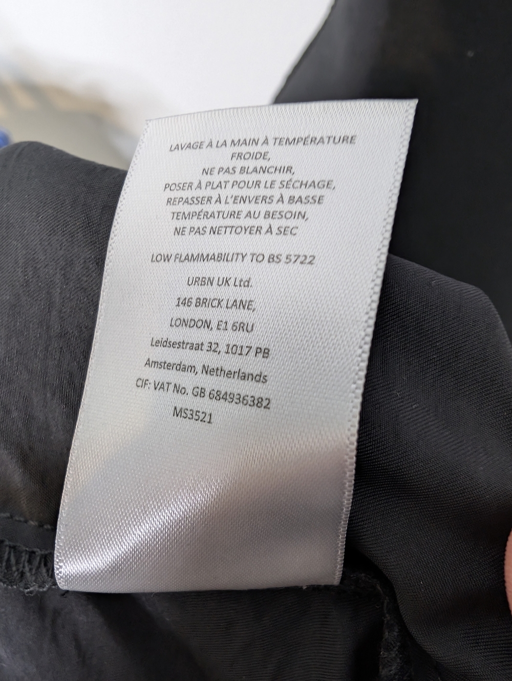 💘 Mare Mare x Anthropologie A-Line Skirt in Black NWOT - Picture 9 of 9